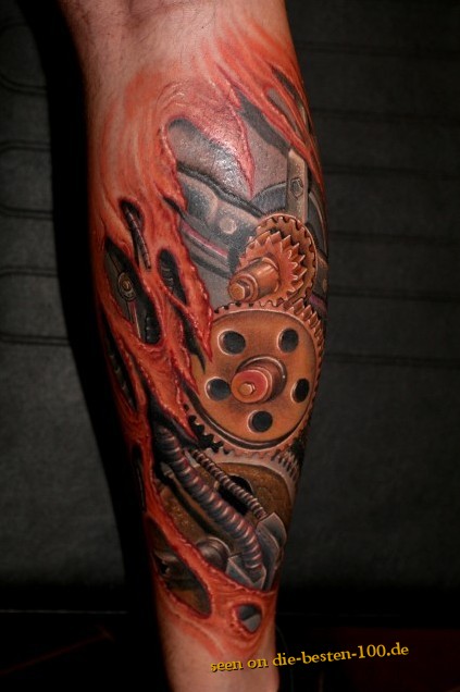 Die besten 100 Bilder in der Kategorie biomechanic_tattoos: Biomechanic Tattoo