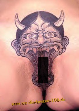 Die besten 100 Bilder in der Kategorie intim_tattoos: intime Teufels Tattoo