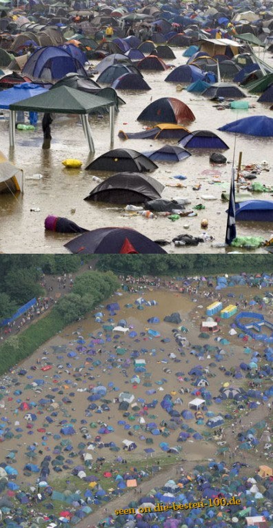 Die besten 100 Bilder in der Kategorie schlimme_sachen: Land unter auf open Air