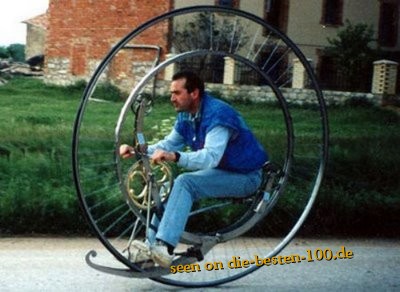 Die besten 100 Bilder in der Kategorie fahrraeder: verrÃ¼cktes Einrad - Weird Bicycle