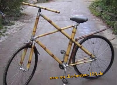 Bambus-Fahrrad