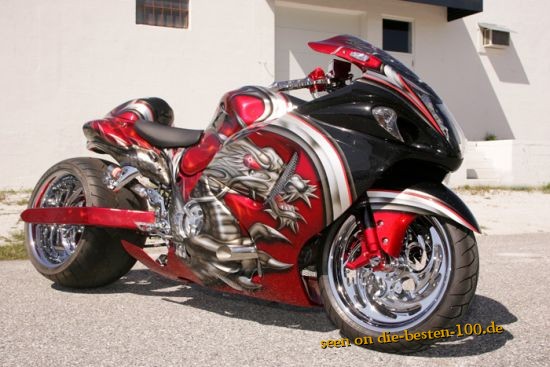 Die besten 100 Bilder in der Kategorie custom_bikes: Custom Hayabusa 