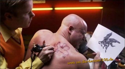 Die besten 100 Bilder in der Kategorie lustige_tattoos: Tattoo Fun - Flying Horse funny tattoo