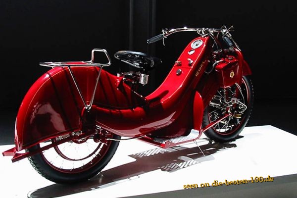 The Megola motorcycle was produced in Munich in the 1920Ã¢â¬â¢s