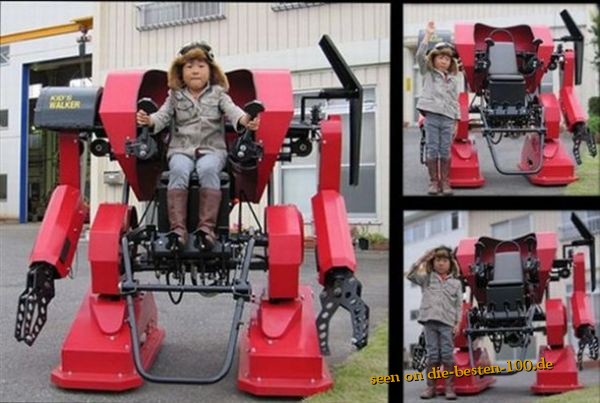 Die besten 100 Bilder in der Kategorie allgemein: Best Child Toy - gigantic robotic walker
