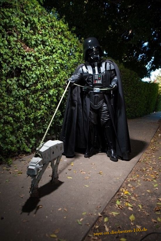 Die besten 100 Bilder in der Kategorie verkleidungen: Darth Vader and Imperial Walker Dog Costumes