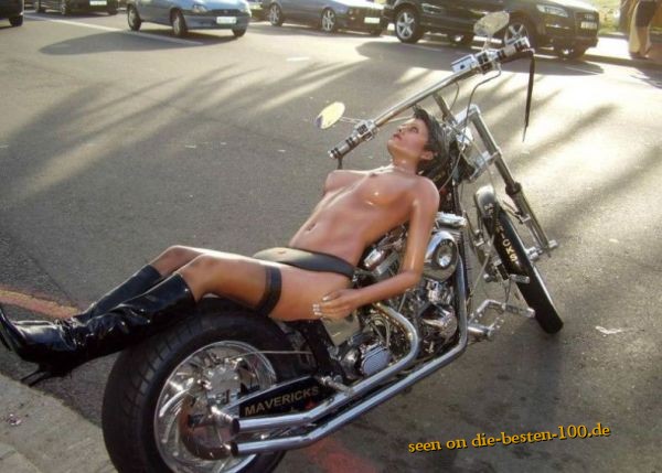 Naked Woman Custom Bike