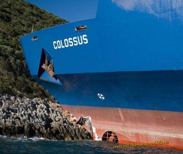 Die besten 100 Bilder in der Kategorie unfaelle: Collossus Ship Accident