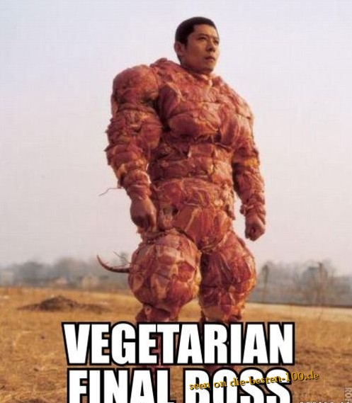Die besten 100 Bilder in der Kategorie maenner: Muscle Man - Vegetarian Final Boss