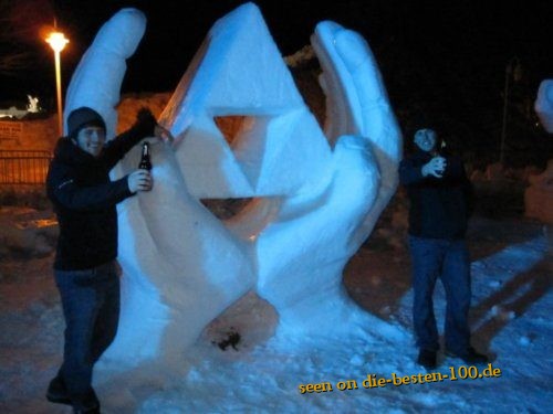 Die besten 100 Bilder in der Kategorie schnee: Schneekunst