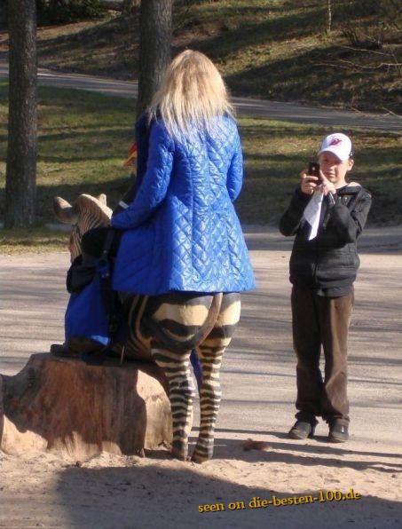 Die besten 100 Bilder in der Kategorie optischetaeuschung: Zebra Frau