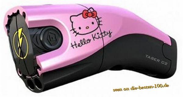 Die besten 100 Bilder in der Kategorie allgemein: SÃ¼Ãe Waffe - Hello Kitty Elektroschocker