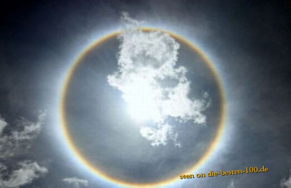 Naturspektakel - Korona um die Sonne - AtmosphÃ¤rische Optik