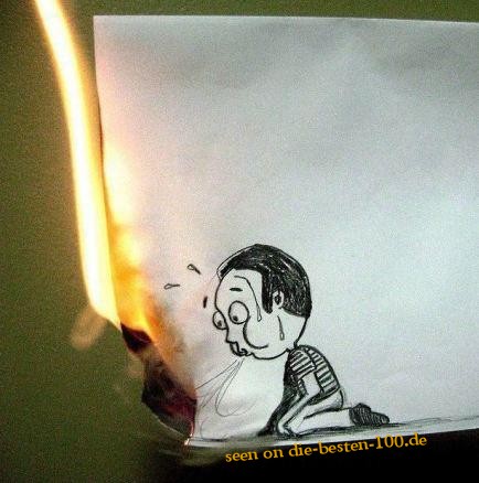 Blasen - Comic Art with Fire