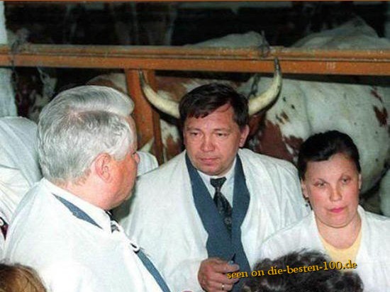 Die besten 100 Bilder in der Kategorie optischetaeuschung: Looks like the Devil beside Jelzin