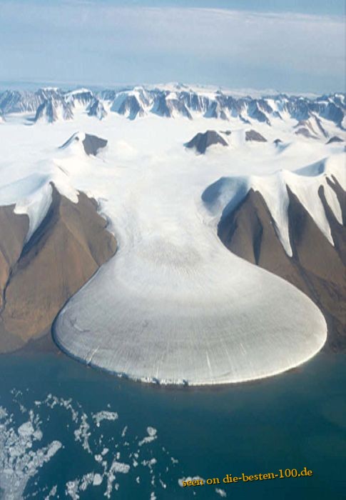 Die besten 100 Bilder in der Kategorie natur: SchÃ¶ne Gletscherzunge