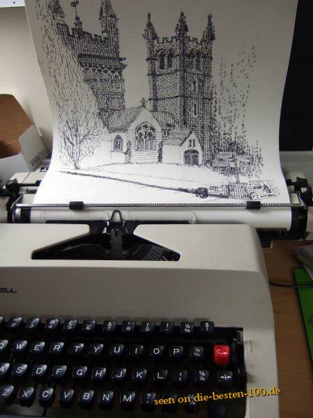 Schreibmaschinen Kunst