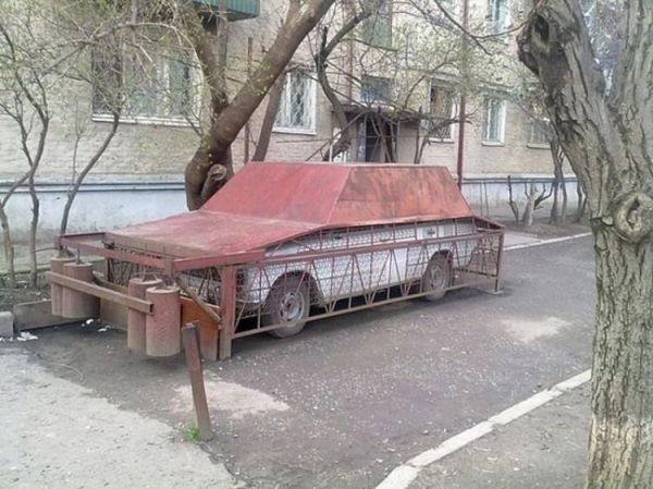 Russische Diebstahlsichere Garage