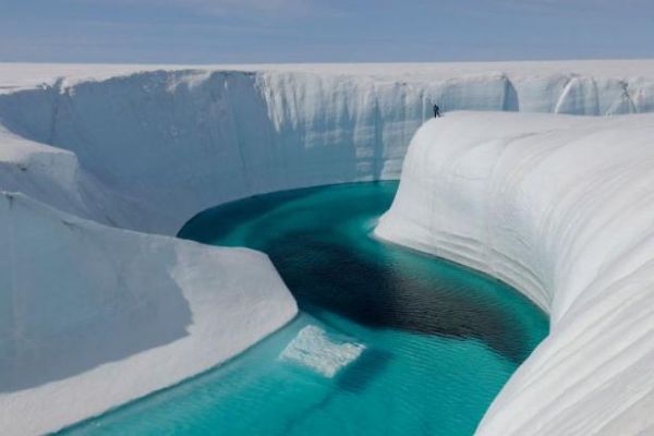 Die besten 100 Bilder in der Kategorie natur: Eis Fluss