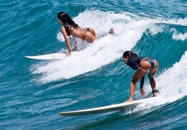 Die besten 100 Bilder in der Kategorie sexy: Beautiful Surf View - Surfen ist Geil!