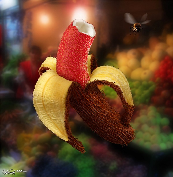 Die besten 100 Bilder in der Kategorie photoshops: Leckere Fruchtmischung - Mixed Fruit