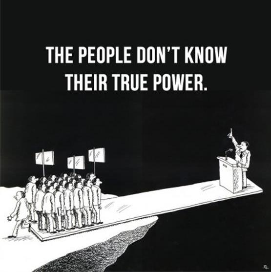 Die besten 100 Bilder in der Kategorie cartoons: The People dont know their true Power