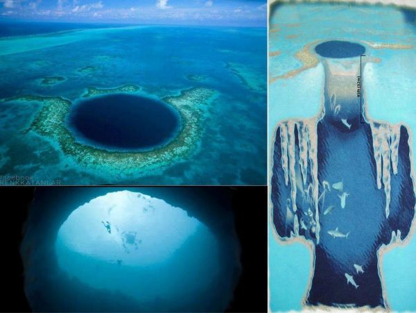 Tiefstes Blue Hole - 200m tief - Bahamas