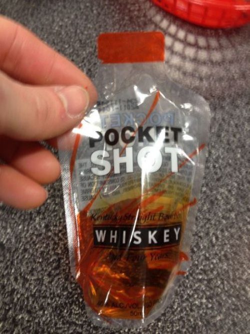 Gut fÃ¼r Konzerte - Pocket Shot Whiskey