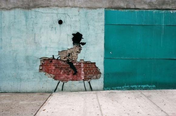 Die besten 100 Bilder in der Kategorie graffiti: Lustiges Cowboy Grafitti