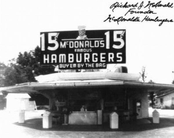 Die besten 100 Bilder in der Kategorie allgemein: The First McDonalds