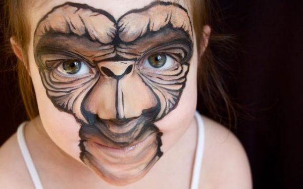 Die besten 100 Bilder in der Kategorie bodypainting: E.T. - Face Painting