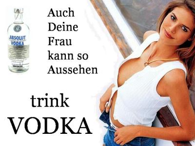 SchÃ¶ne Frauen dank Vodka