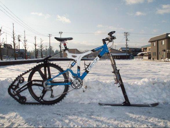 Schneeketten Fahrrad