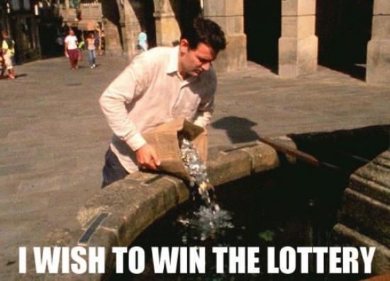 I wish to win the Lottery