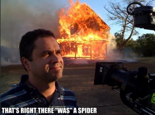 Die besten 100 Bilder in der Kategorie allgemein: Thats right, there was a spider - Haus brennt wegen Spinne