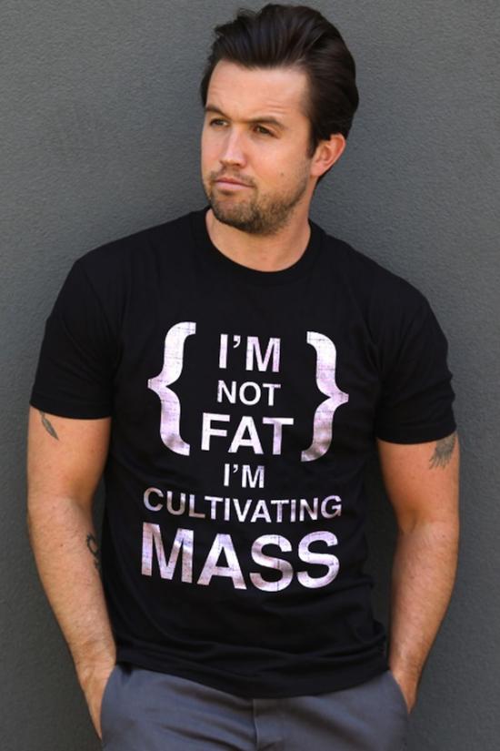 Die besten 100 Bilder in der Kategorie t-shirt_sprueche: Im not Fat - Im cultivating Mass