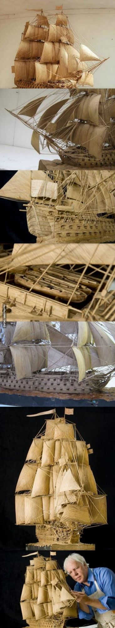 Schiff aus Holz - 10 Jahre Bauzeit