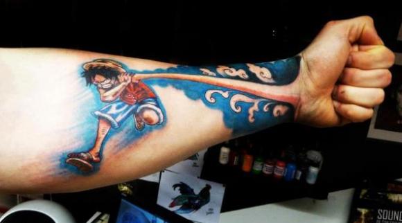 Die besten 100 Bilder in der Kategorie lustige_tattoos: Comic Style 3D Faust