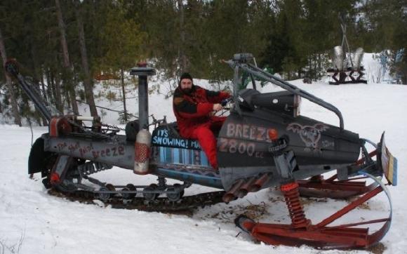 Die besten 100 Bilder in der Kategorie verkehr: Fat Homemade Snow Cat