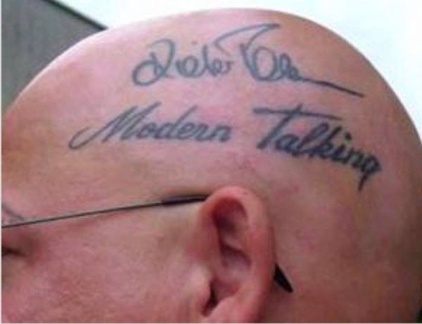 Die besten 100 Bilder in der Kategorie tattoos: Modern Talking Tatoo