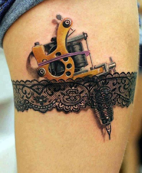Die besten 100 Bilder in der Kategorie lustige_tattoos: TÃ¤towiernadel Tatoo