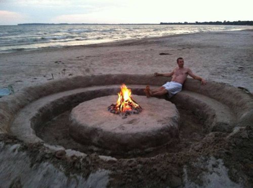 Die besten 100 Bilder in der Kategorie sand_kunst: Lagerfeuer, Strand, Sitzkreis