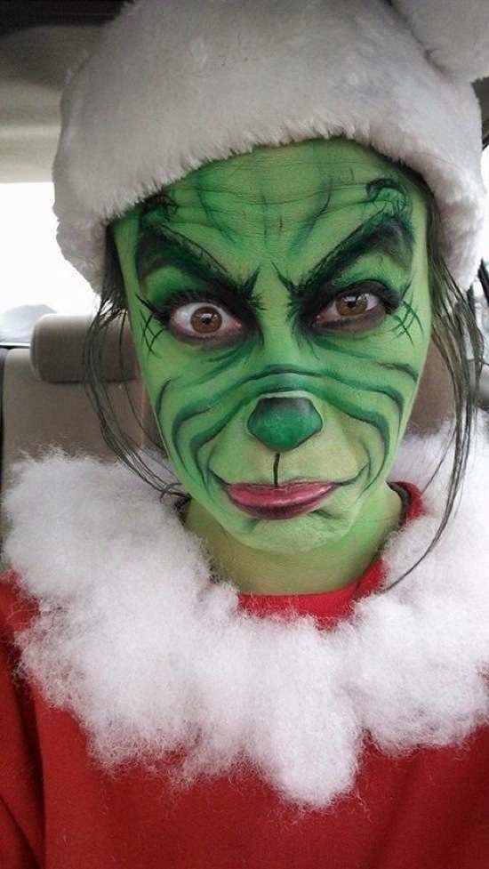 Der Grinch, Fasching, Fasnet, Verkleidungs-Idee, Weihnachten, lustiges KostÃ¼m, Halloween Costume