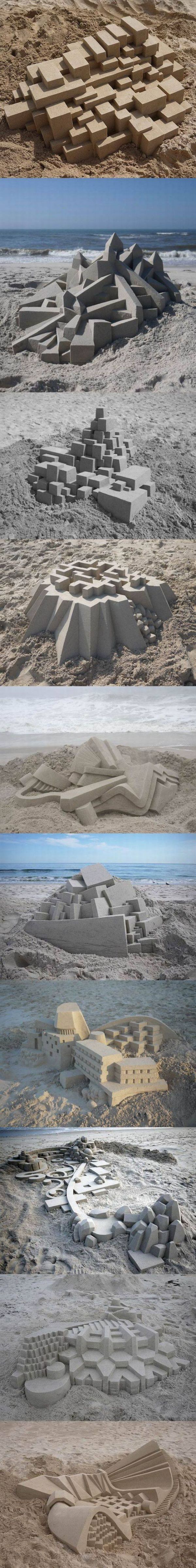 Sand, Architektur, Formen, Kunst, Strand