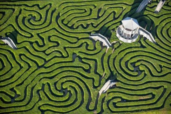 Die besten 100 Bilder in der Kategorie wohnen: Irrgarten, Labyrinth, Hecken, Wege