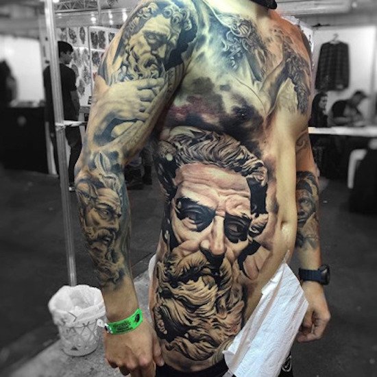 Die besten 100 Bilder in der Kategorie tattoos: Stein, Tattoo, 3D, realistisch, Kunst