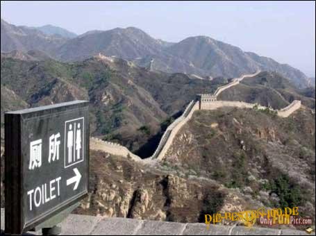 Die besten 100 Bilder in der Kategorie schilder: toilet, chinesische Mauer