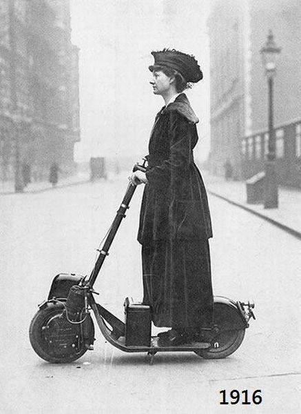 Die besten 100 Bilder in der Kategorie motorraeder: Motorroller, 1916, Verbrennungsmotor