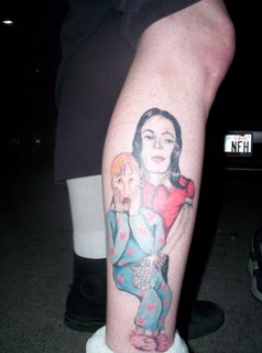 Die besten 100 Bilder in der Kategorie lustige_tattoos: Michael Jackson Tattoo