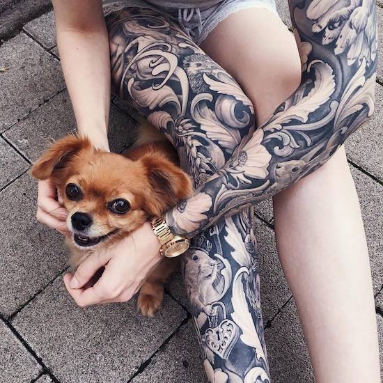 Die besten 100 Bilder in der Kategorie tattoos: Tattoo, Ornamente, Bein, Arm